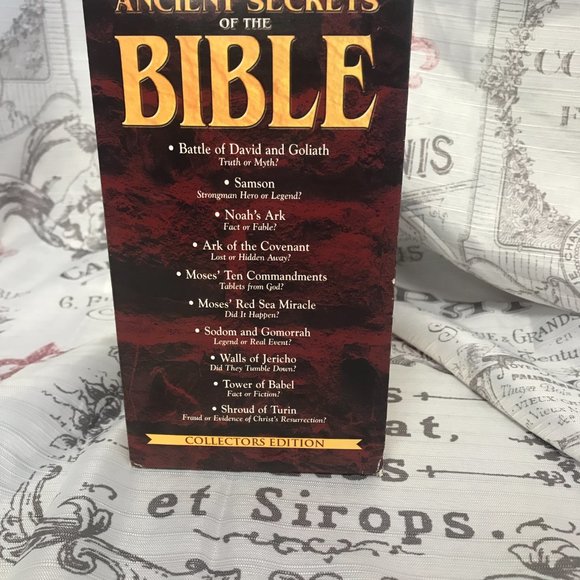 5 VHS set Ancient secrets of the bible Collectors edition - Picture 4 of 8